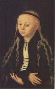 Lucas Cranach Portrait Supposed to Be of Magdalena Luther (mk05) oil painting artist